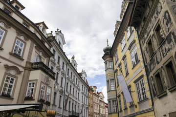 Fototapeta na wymiar Streets of Prague