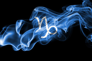 Smoky Capricorn zodiac astrology sign for horoscope