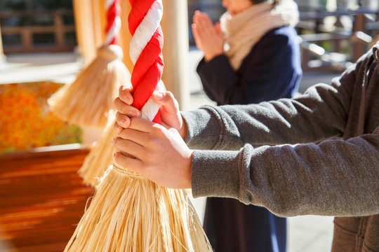 初詣のお祈り