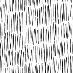 Ink hand drawn abstract seamless pattern