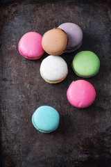French macaroon dessert