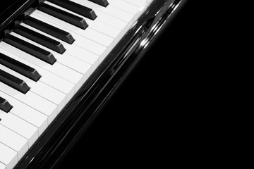 Piano keyboard background musical instrument