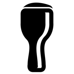 Isolated beer icon