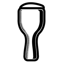 Isolated beer icon