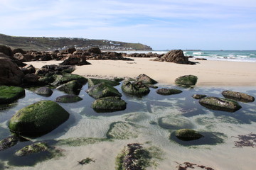 Pools at Sennen.