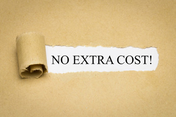No extra cost!