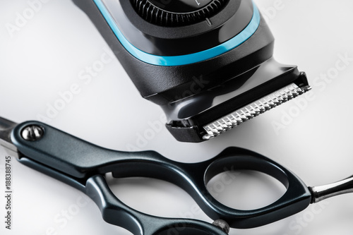 Hair Cutting Scissors And Hair Clippers For Hairdressers Beard