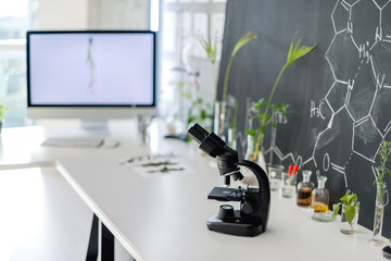 Empty Biologist Laboratory