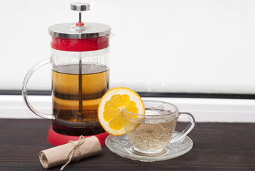 tea with orange