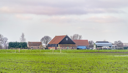 Obraz premium settlement in the Netherlands