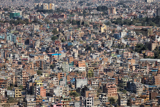 Kathmandu seen from Swayambhunath, Nepal