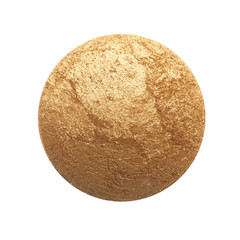 golden eye shadow