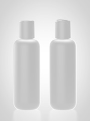 Kosmetikflaschen mit Kippkopfverschluss