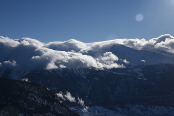 Winter in Belalp, Wallis (Switzerland)