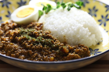ドライカレー（keema curry）