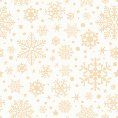 Fototapeta na wymiar snowflake seamless pattern white background