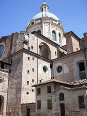 Fototapeta premium Basilica stile romanico di Mantova