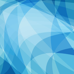 abstract blue background with white layered shapes in geometric pattern in curving low poly style design