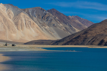 LEH, JAMMU & KASHMIR - INDIA - a 3.700 meters high plateau along the Indus Valley, right at the border with Pakistan and China, between monasteries, rivers, lakes, and blue skies