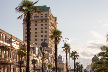 Evening Batumi Old City