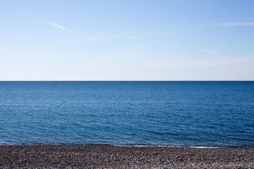 Blue Sea and Horizon
