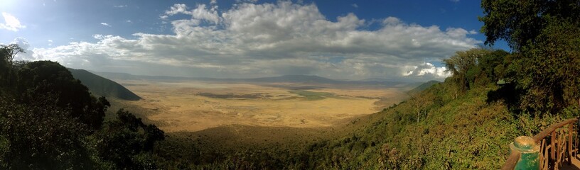 Ngorongoro Krater Panorama © Daniel