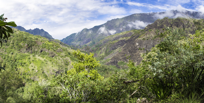 Panorama Randonnée Cilaos
