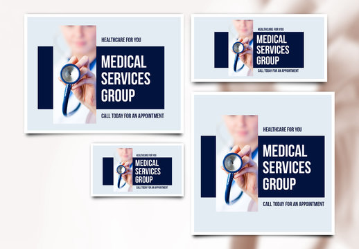 Medical Services Social Media Post Set 4