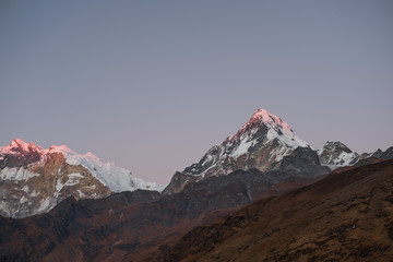 Fototapeta premium Mountain sun-kiss