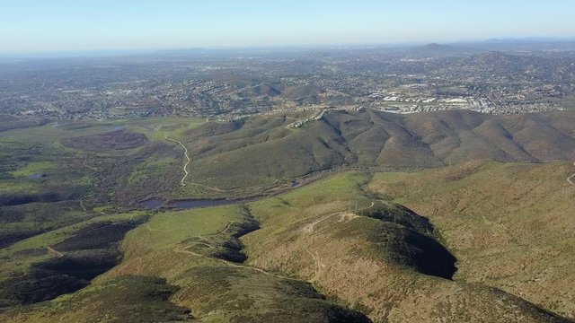 Chula Vista, CA -San Miguel Mountain- Drone Video.  Aerial Video of  San Miguel Mountain is a mountain located in Chula Vista, California. It is 2,567' high, and is the 84th highest peak in San Diego.