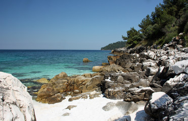 Fototapeta na wymiar Croatian Coastline