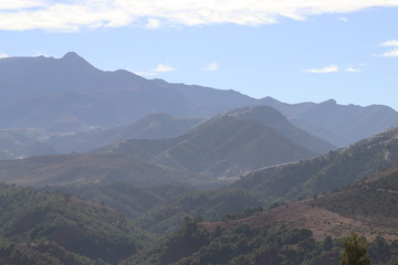 Gebirgslandschaft Marokko