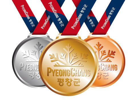 Médailles Jeux de Pyeongchang