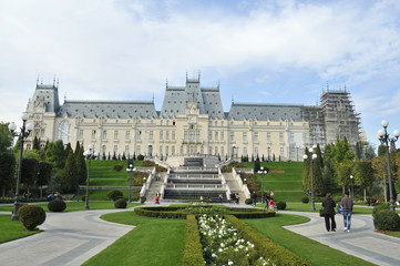 IASI, ROMANIA - Palace of Culture on October 2014