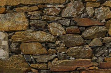 Sandsteinmauer als Textur