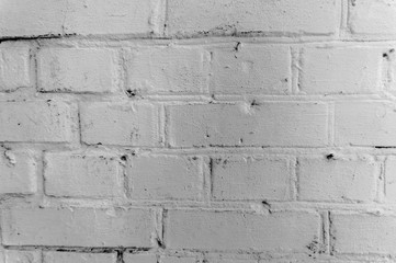 Obraz premium Clean White brick wall background
