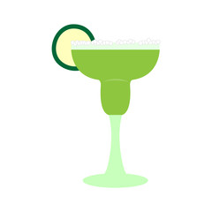 Isolated cocktail illustration