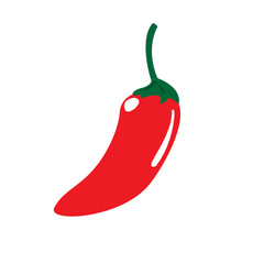 Isolated pepper icon