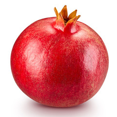 pomegranate fruit isolated