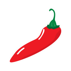 Isolated pepper icon