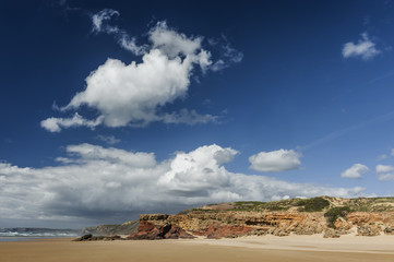 Küstenlandschaft in Carrapateira, Portugal