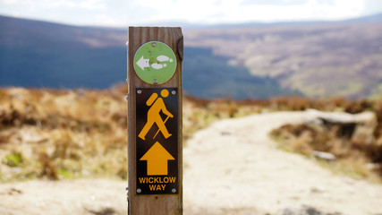 Wicklow Way Sign.