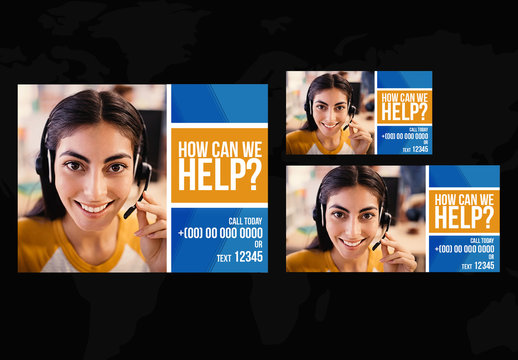 Customer Service Social Media Posts Set 5