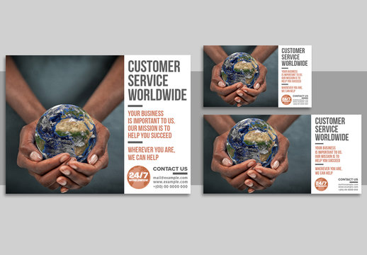 Customer Service Social Media Posts Set 7