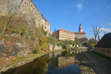 Fototapeta premium Cesky Krumlov is a UNESCO World Heritage Site.