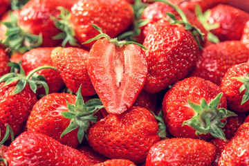 Close up of strawberries
