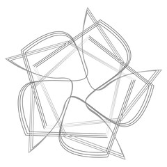 Holiday patterns of stars of snowflakes and flowers for gifts