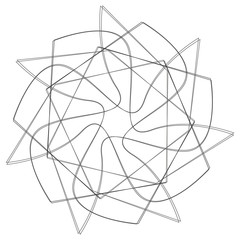 Holiday patterns of stars of snowflakes and flowers for gifts