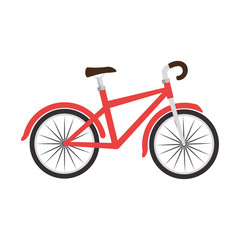 bicycle vehicle isolated icon vector illustration design © Gstudio
