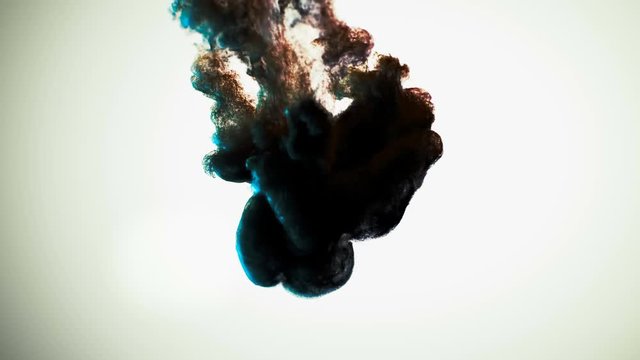 Millionen Partikel die sich wie Rauch ausbreiten